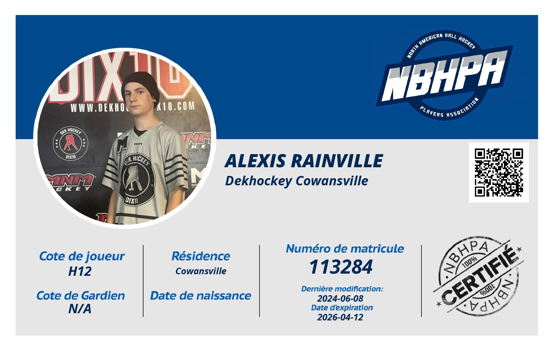 Alexis Rainville