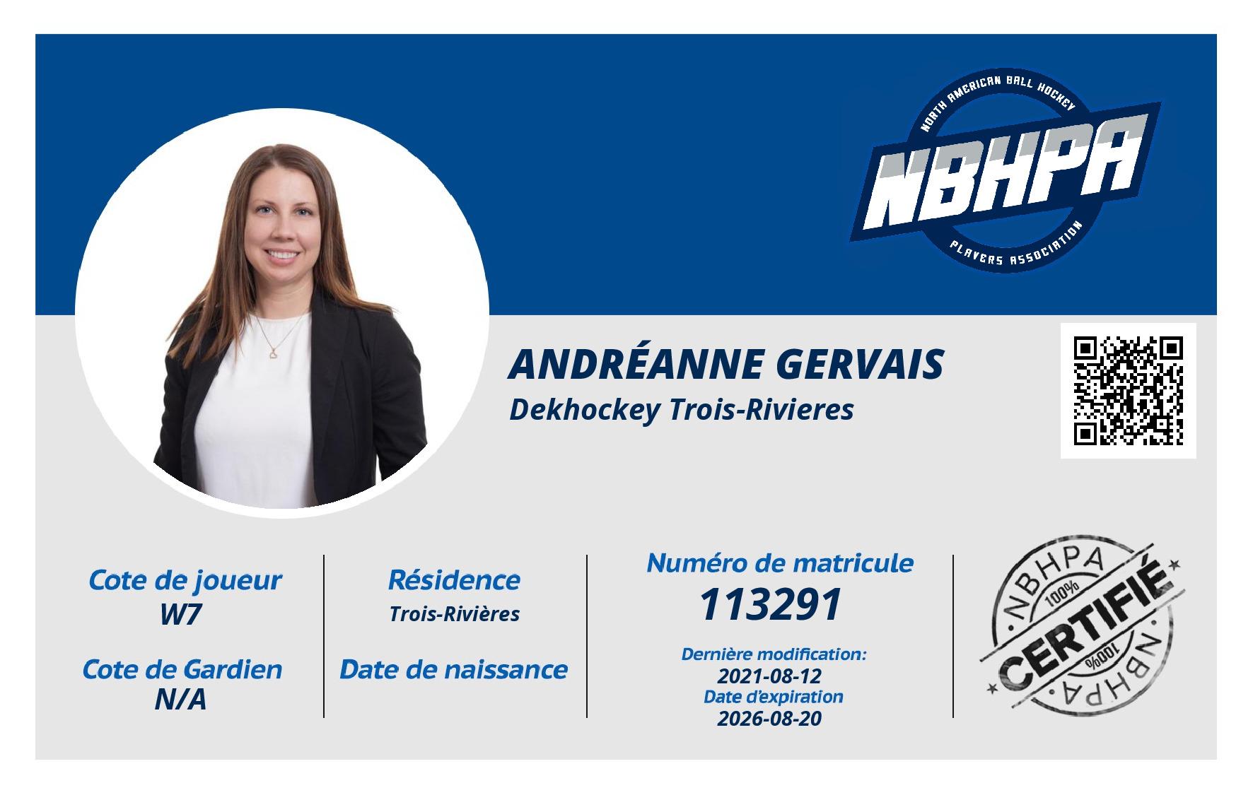 Andréanne Gervais