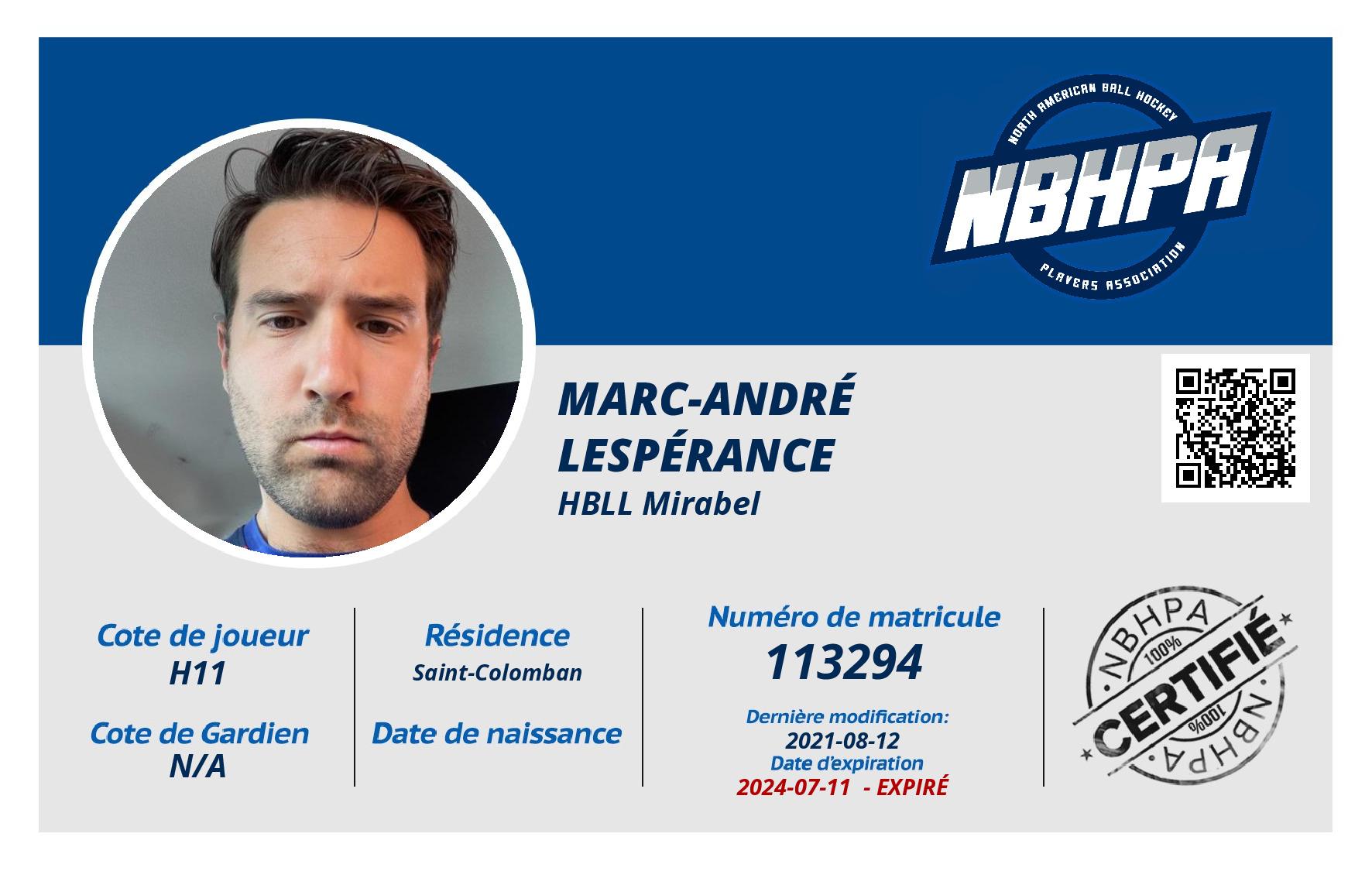 Marc-André Lespérance