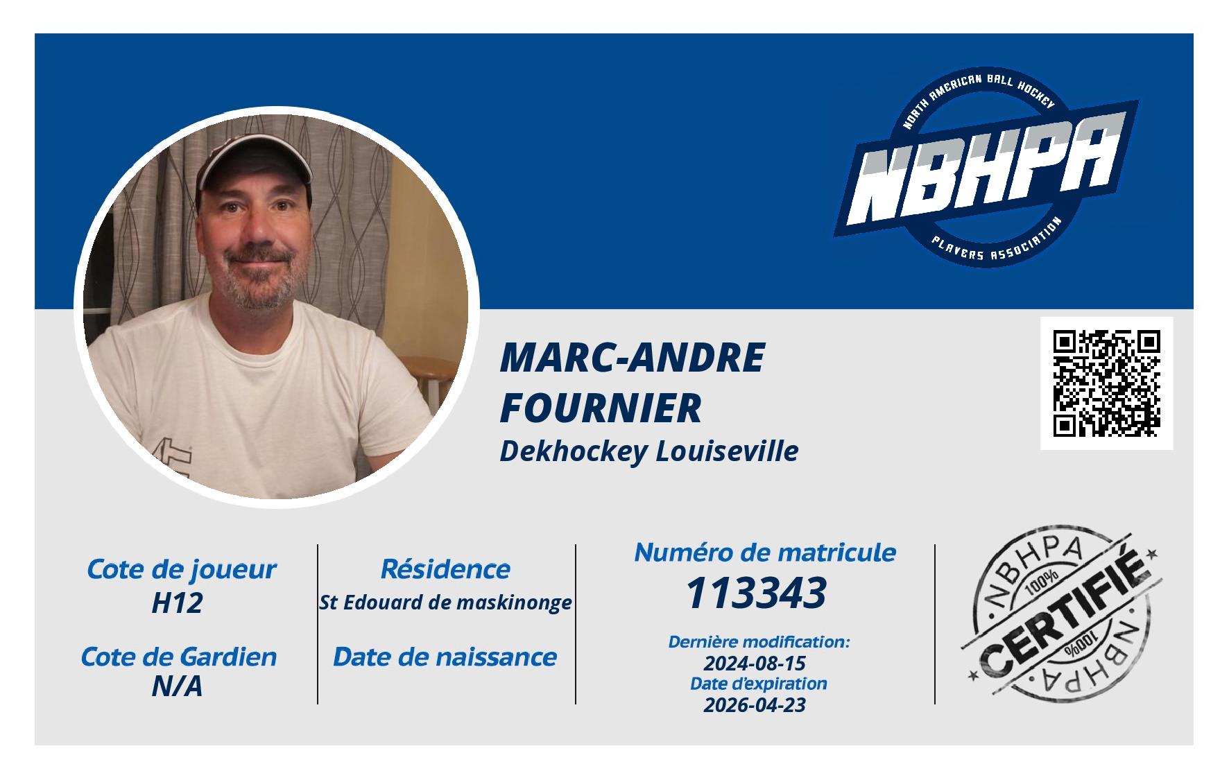 Marc-Andre Fournier