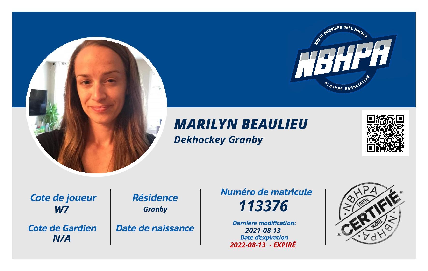 Marilyn Beaulieu