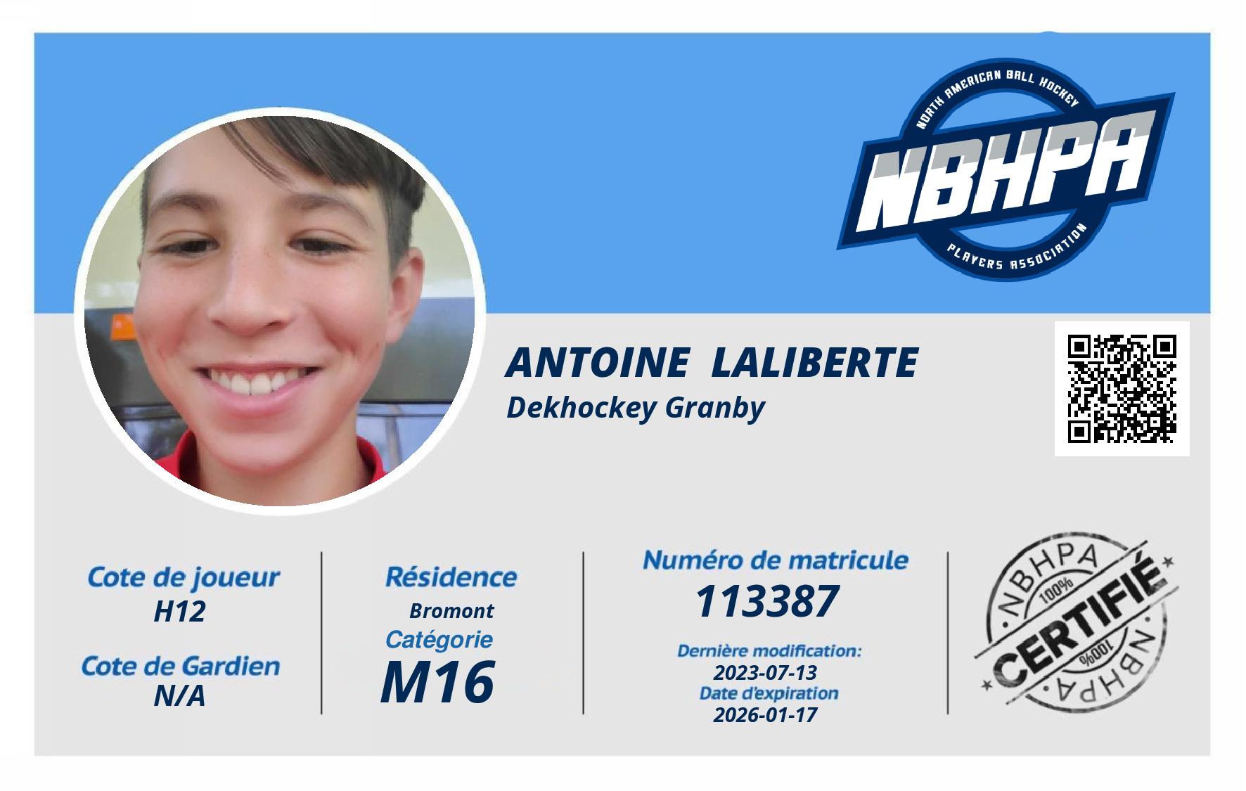 Antoine  Laliberte