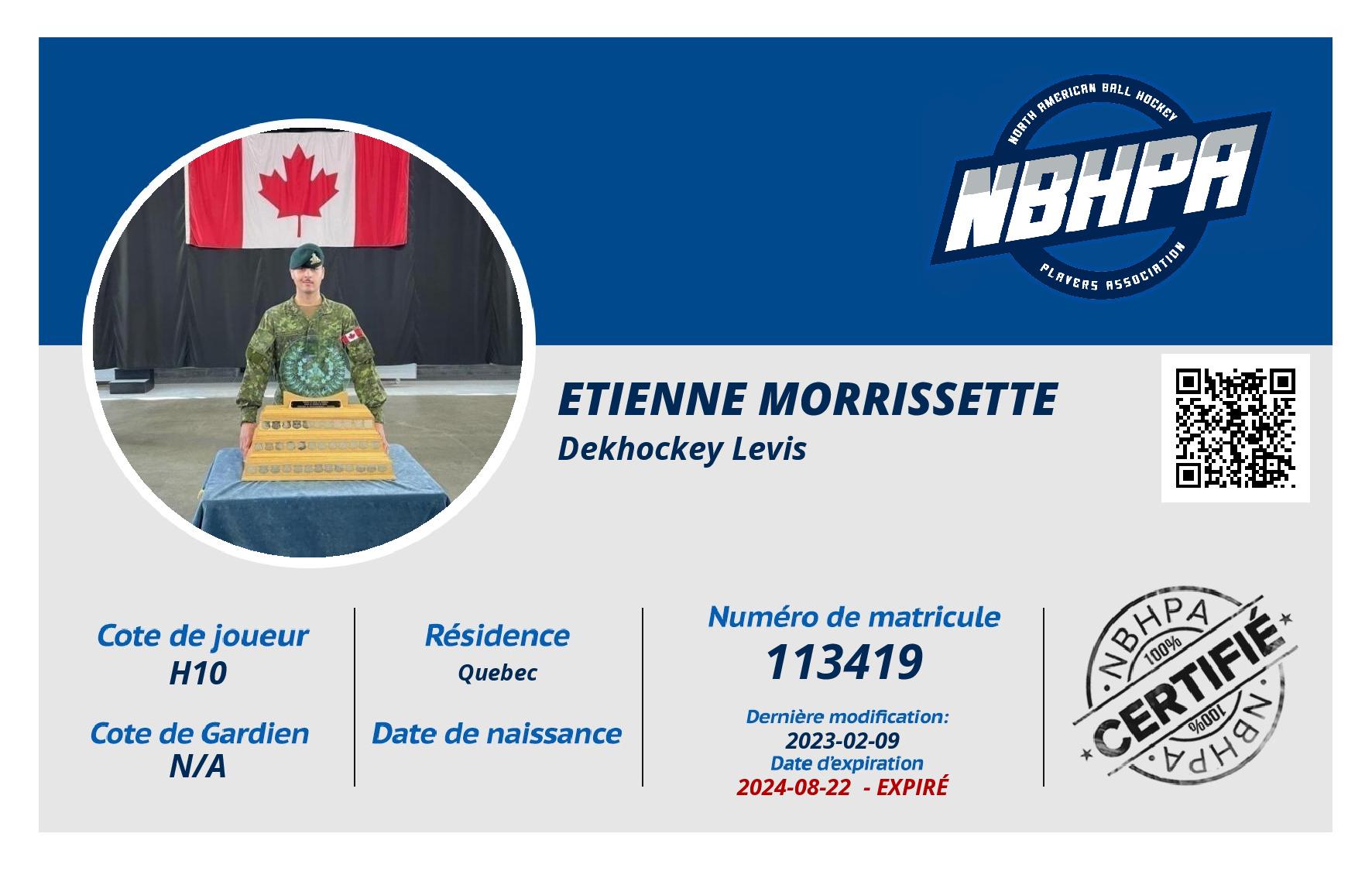 Etienne Morrissette