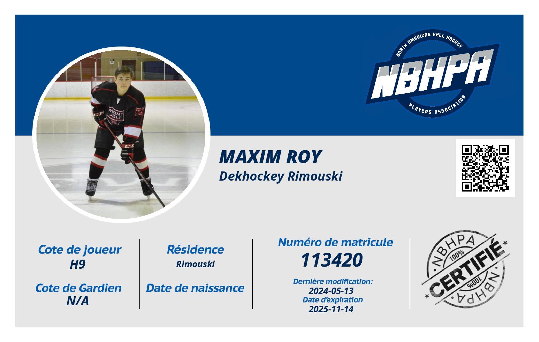 Maxim Roy