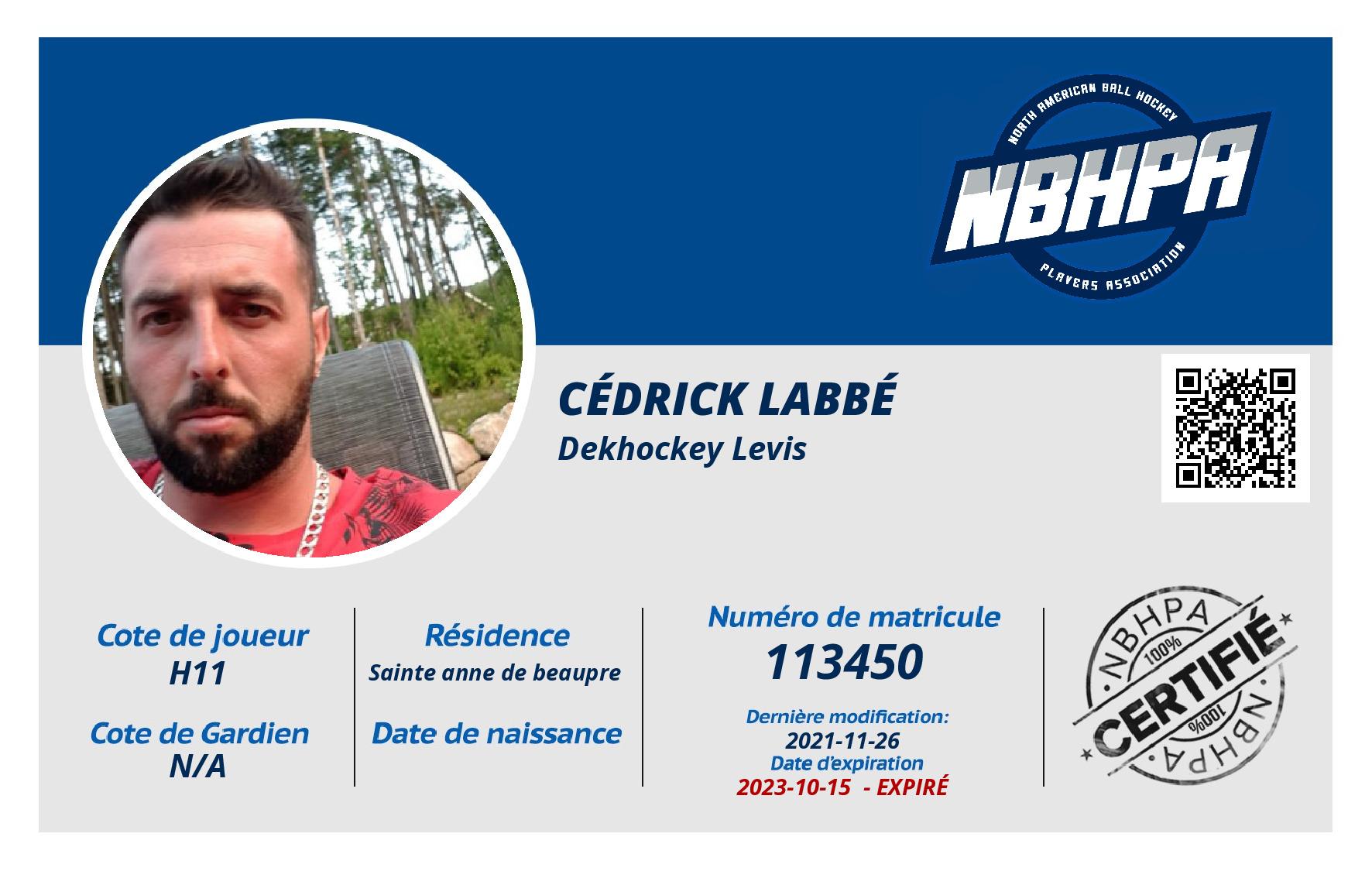 Cédrick Labbé