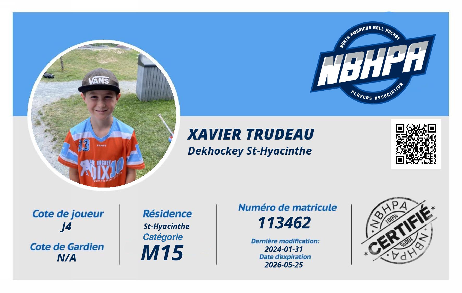 Xavier Trudeau
