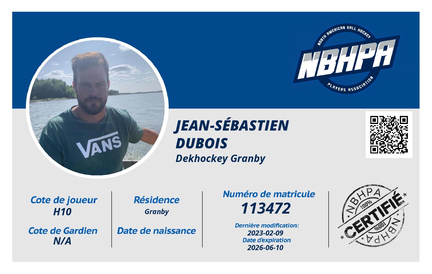 Jean-Sébastien Dubois
