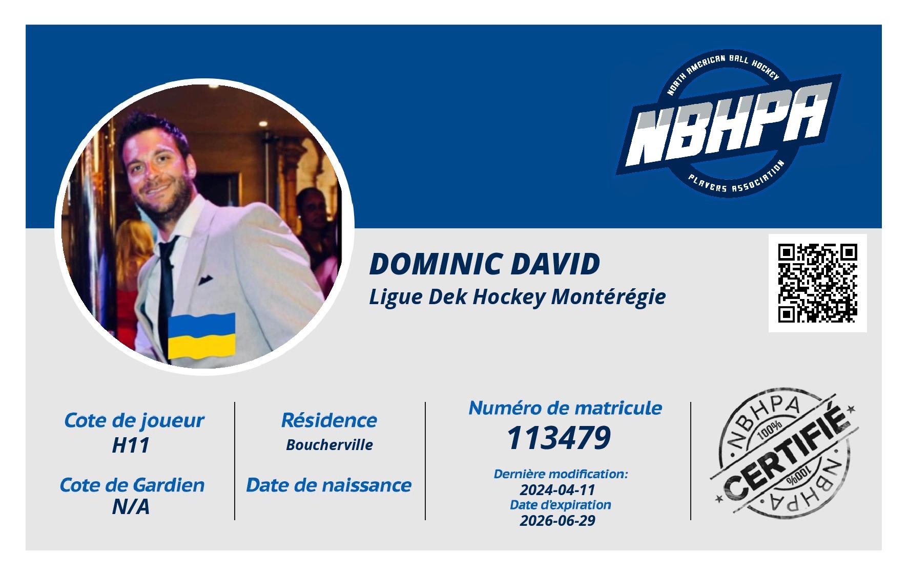 Dominic David