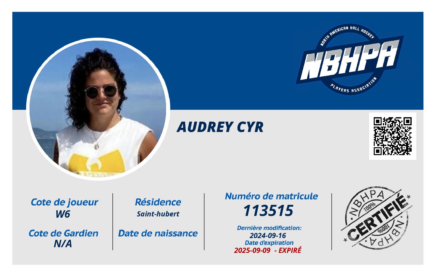 Audrey Cyr