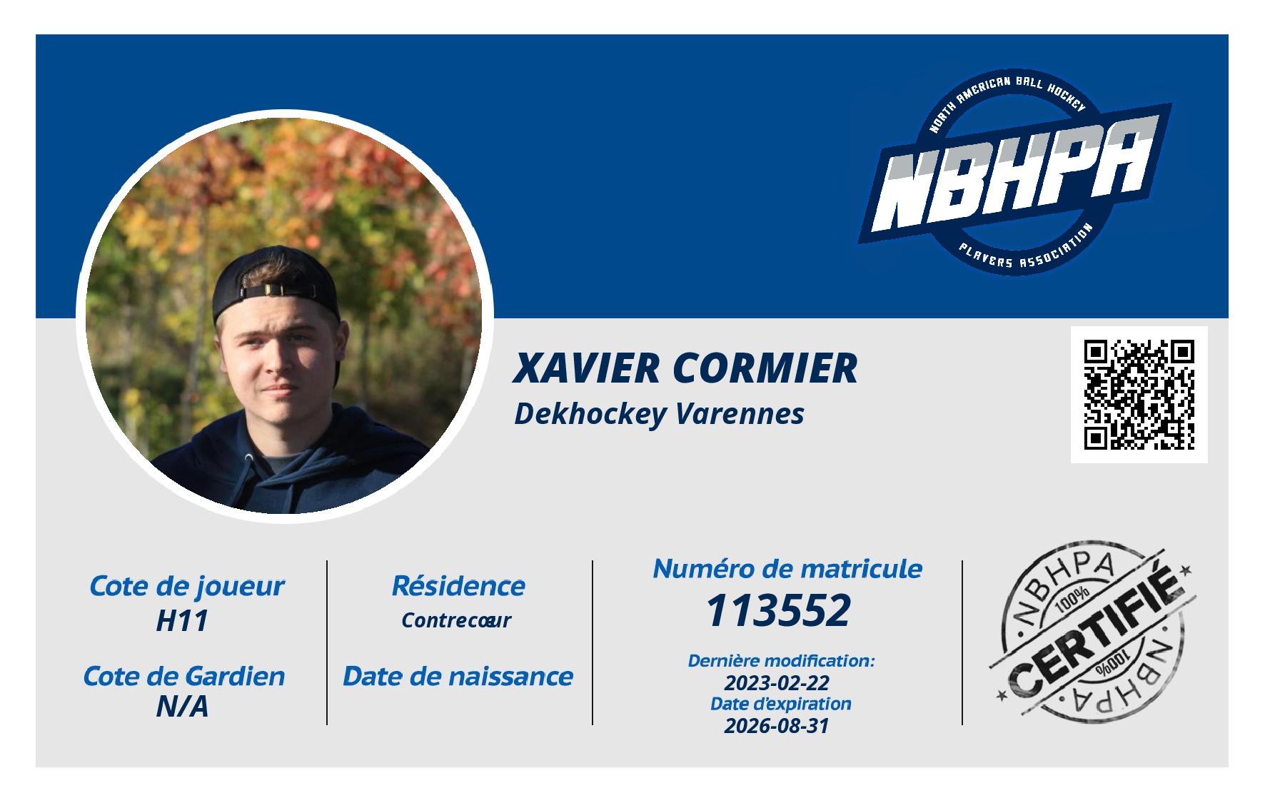 Xavier Cormier