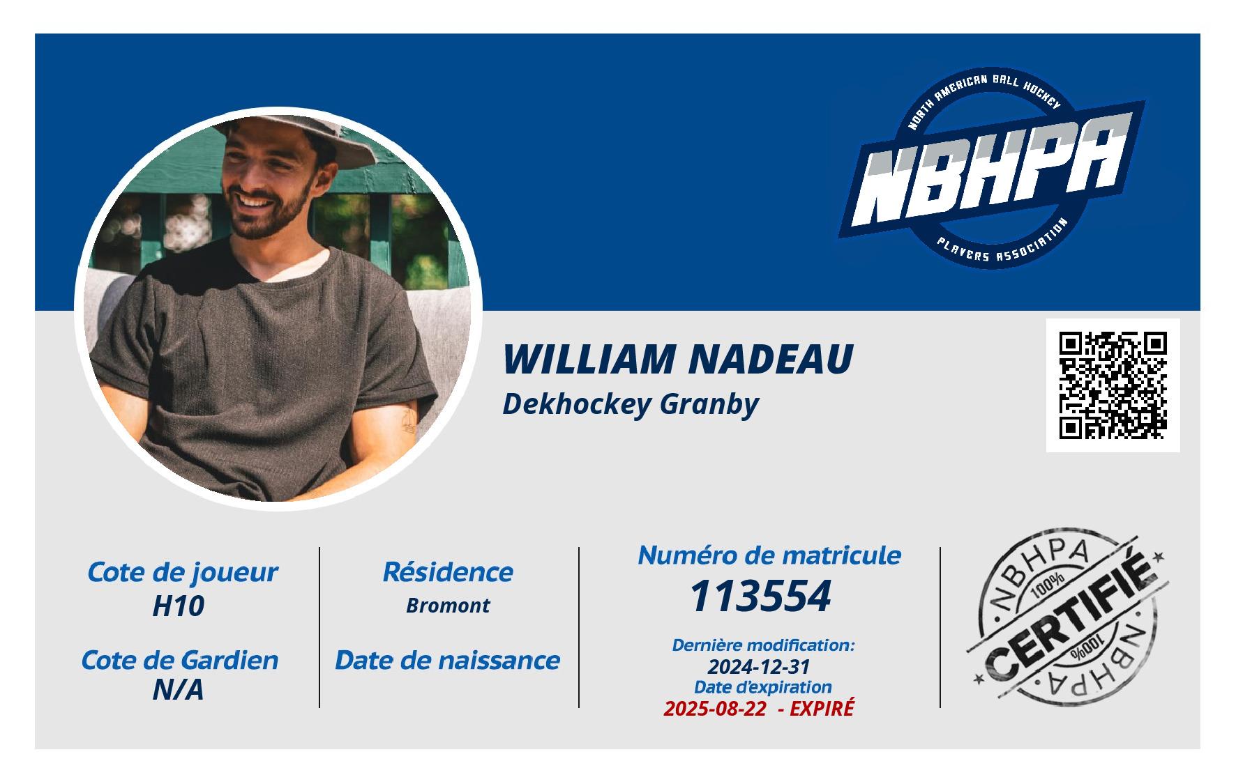 William Nadeau