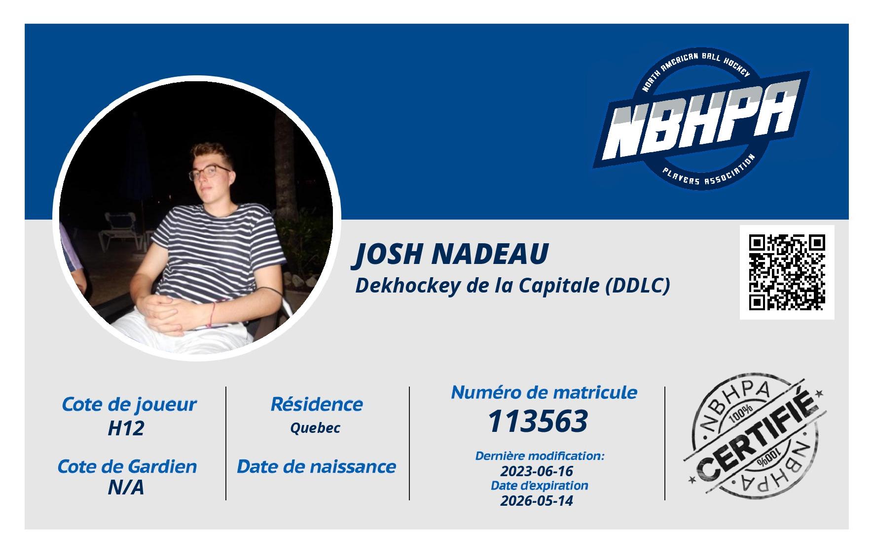Josh Nadeau