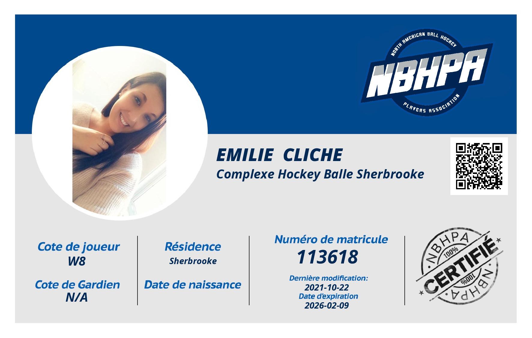 Emilie  Cliche 