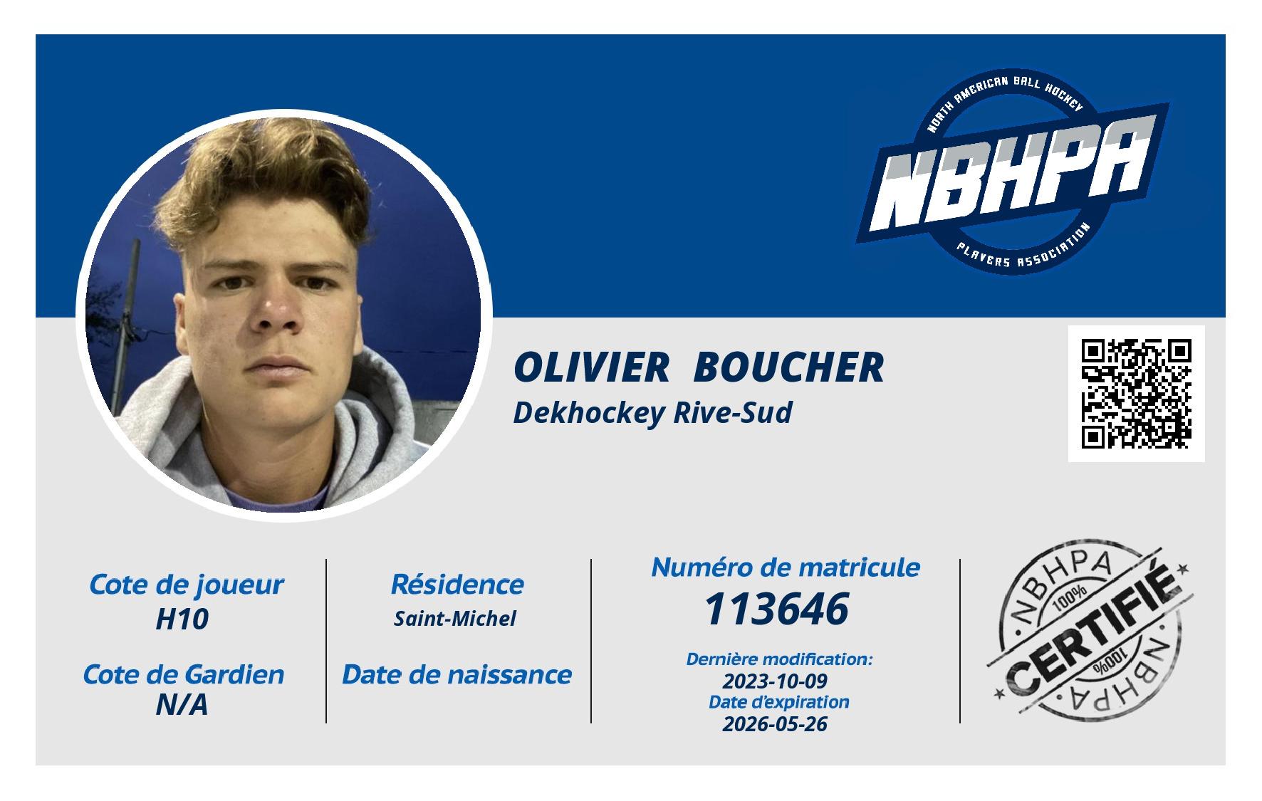 Olivier  Boucher