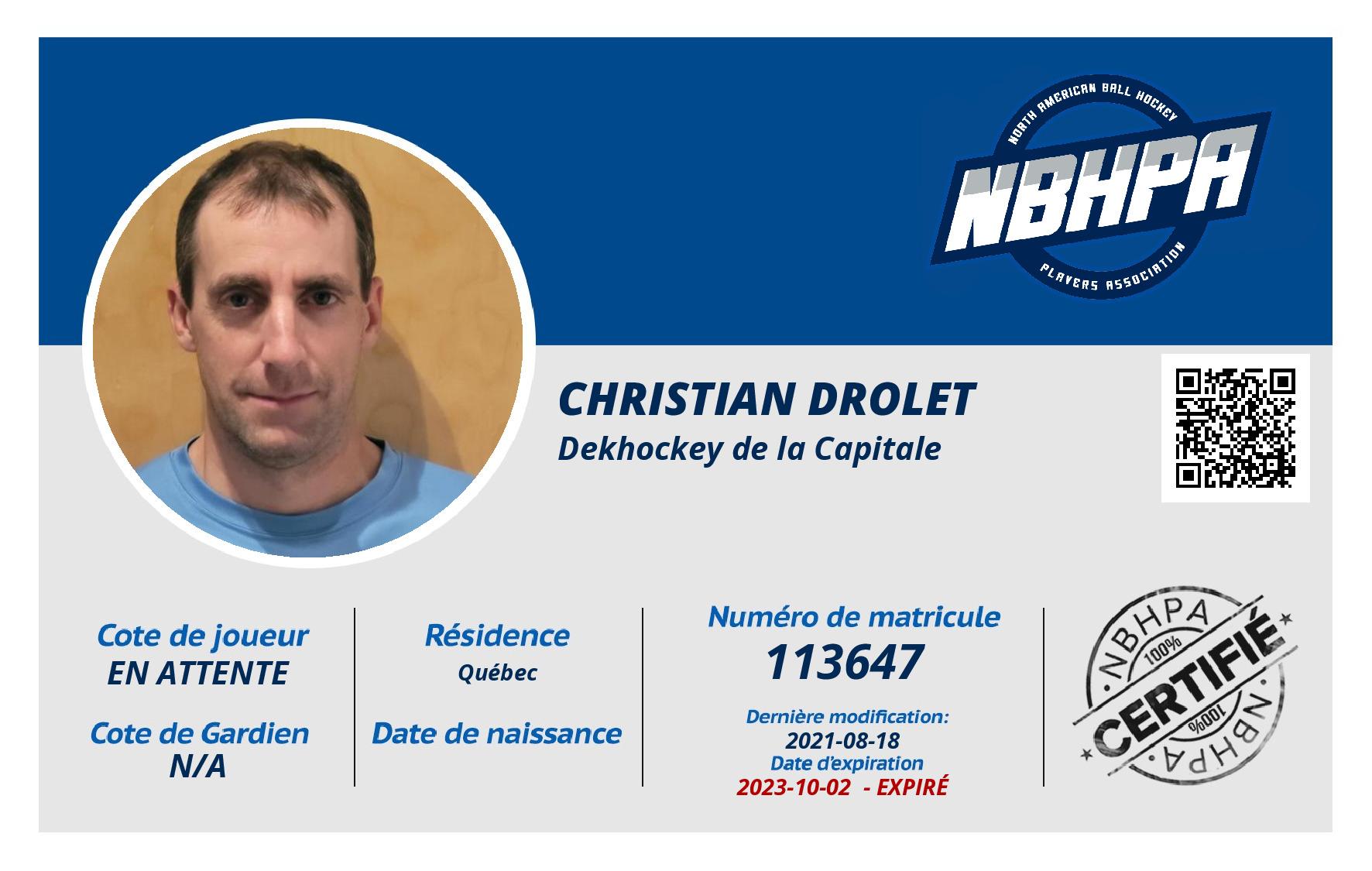 Christian Drolet