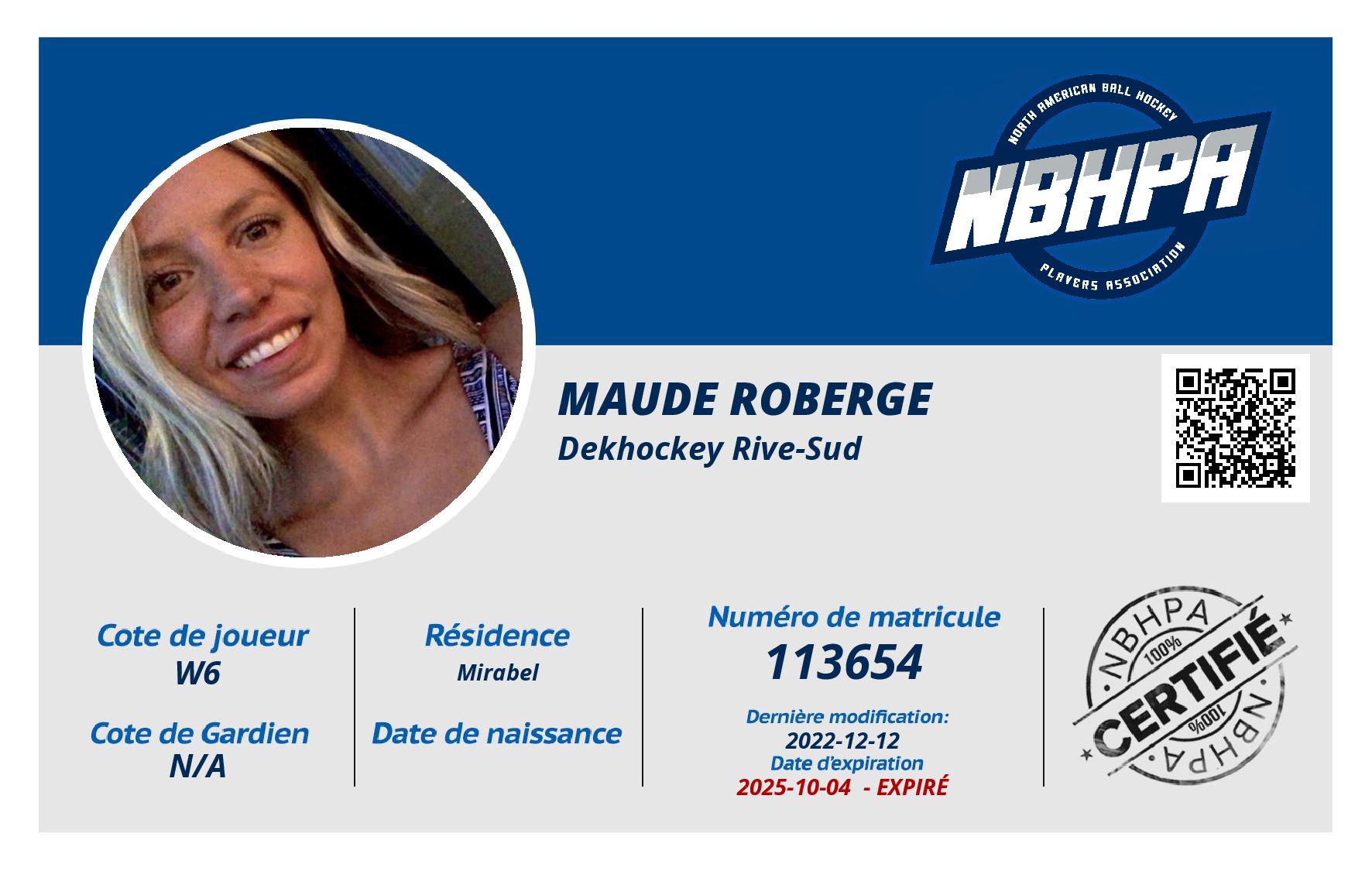 Maude Roberge