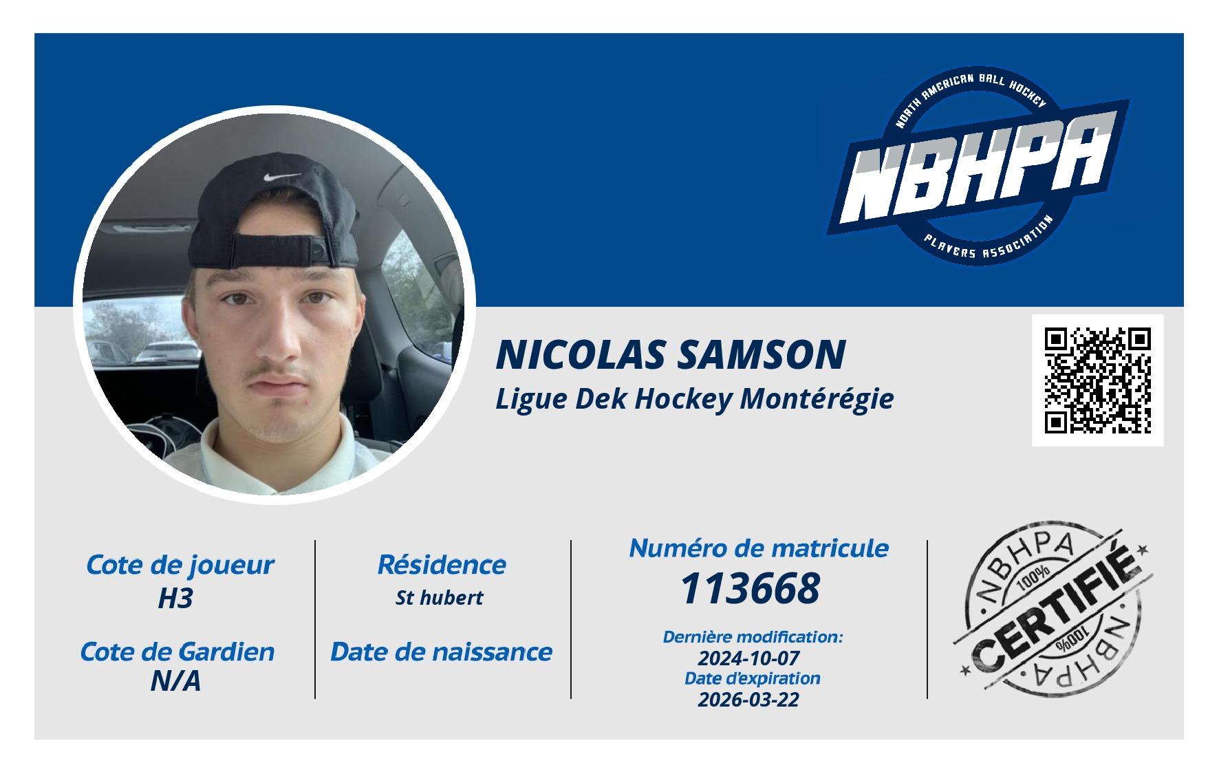 Nicolas Samson