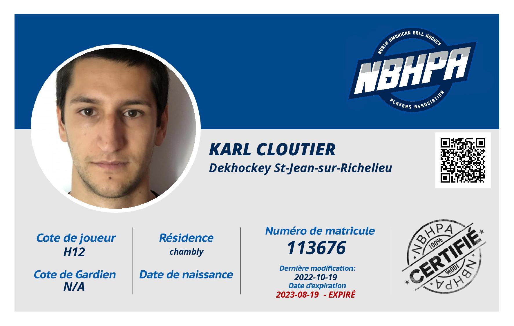 Karl Cloutier