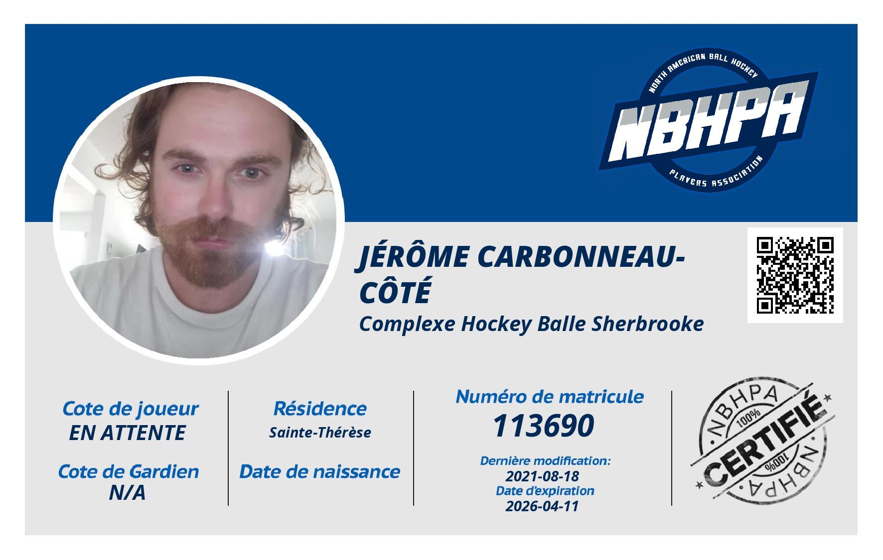Jérôme Carbonneau-Côté