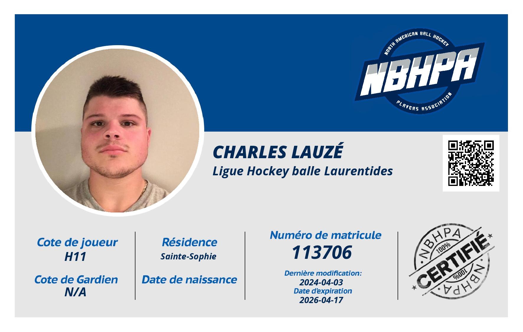 Charles Lauzé