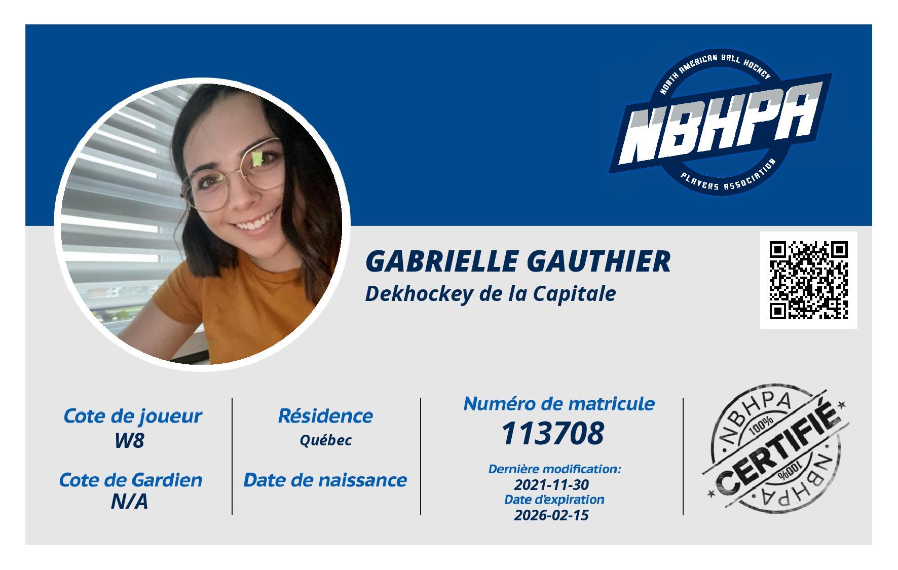 Gabrielle Gauthier