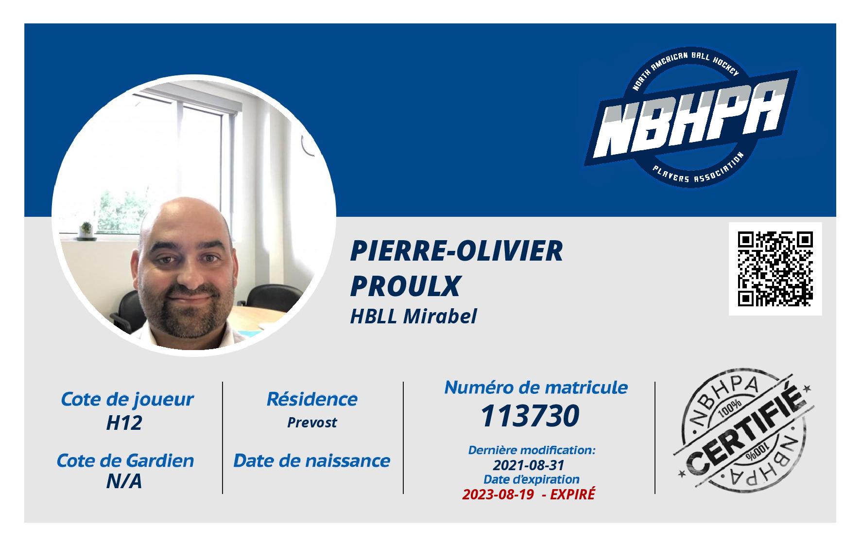 Pierre-Olivier  Proulx
