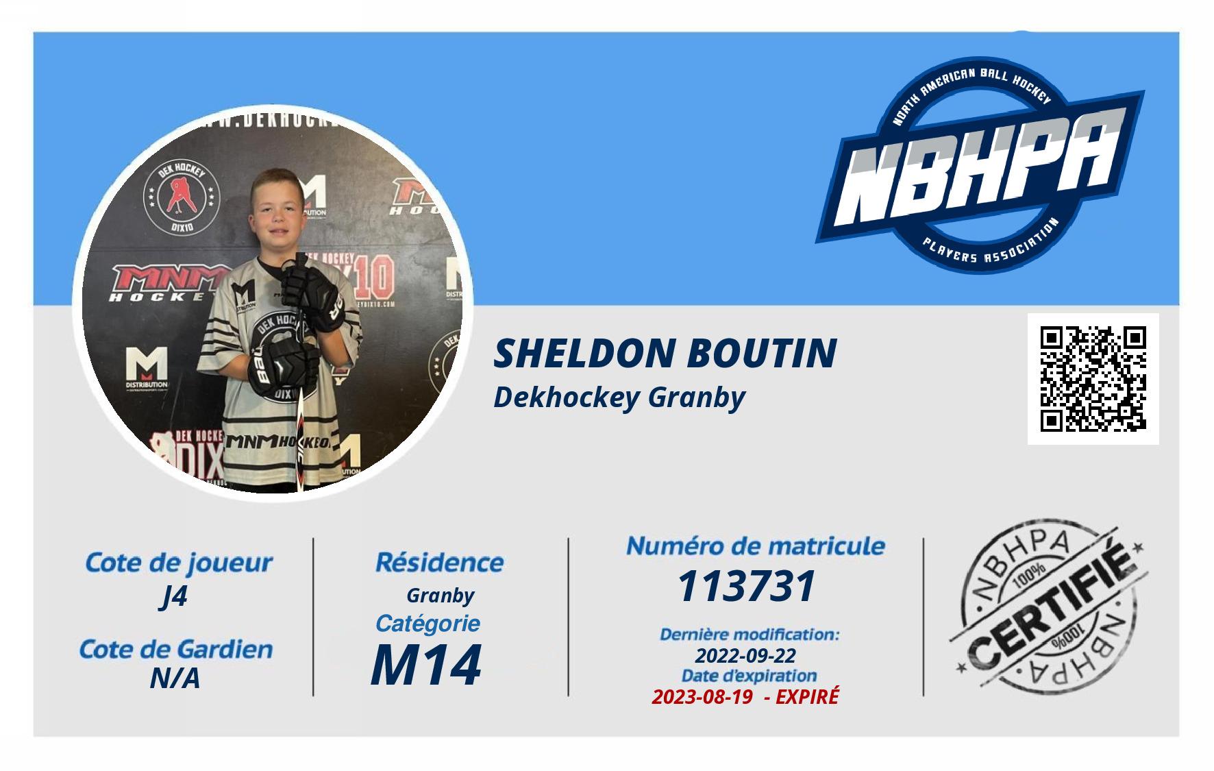 Sheldon Boutin