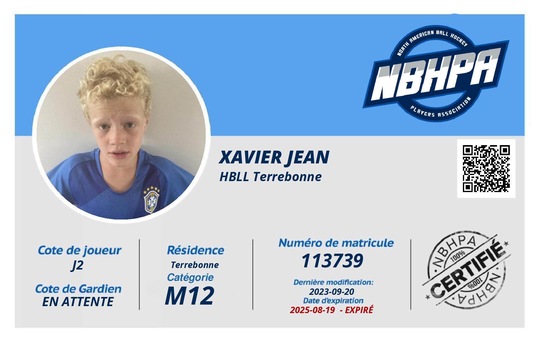Xavier Jean
