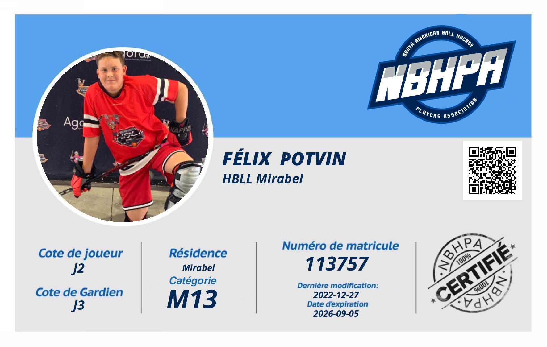 Félix  Potvin