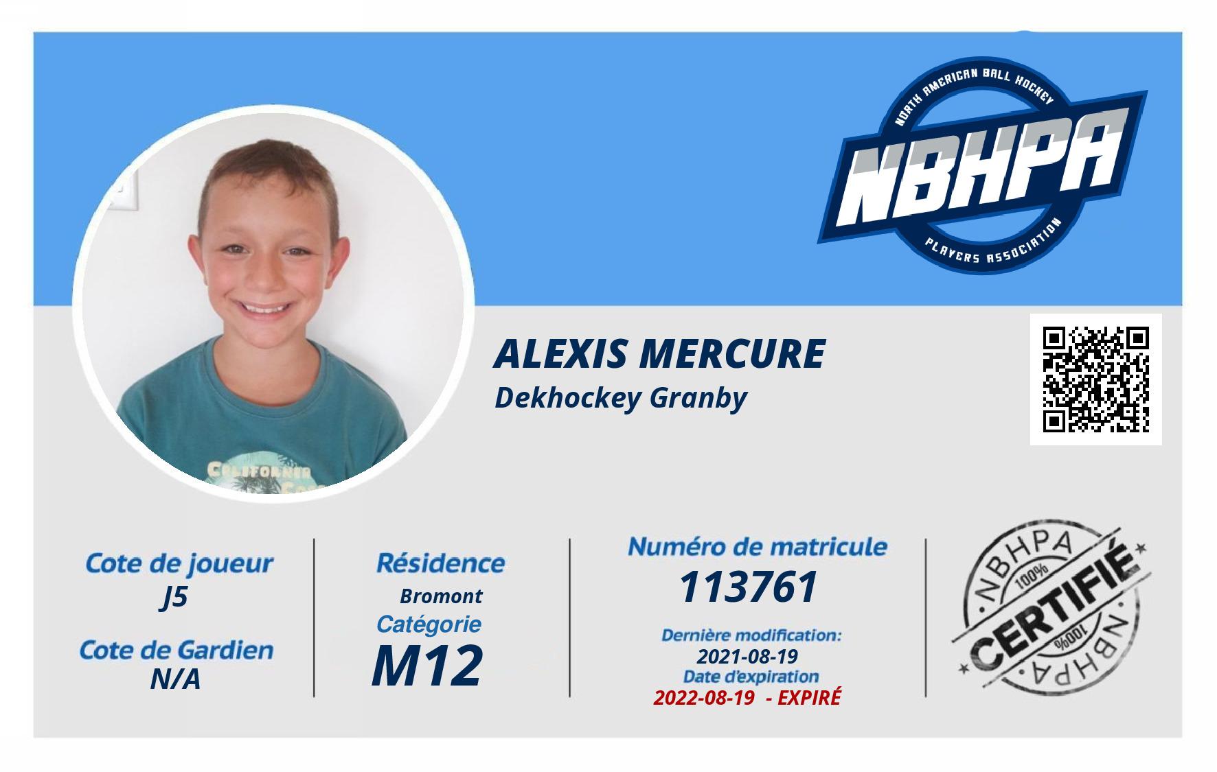 Alexis Mercure