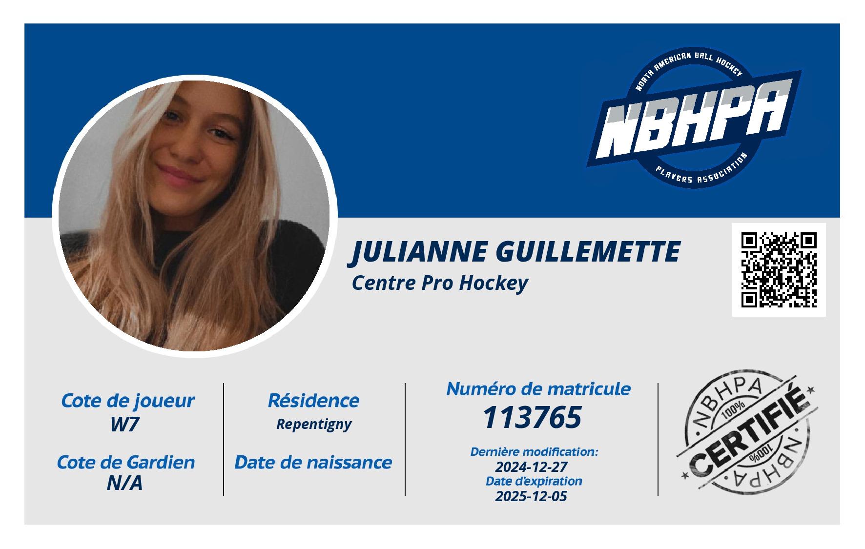 Julianne Guillemette