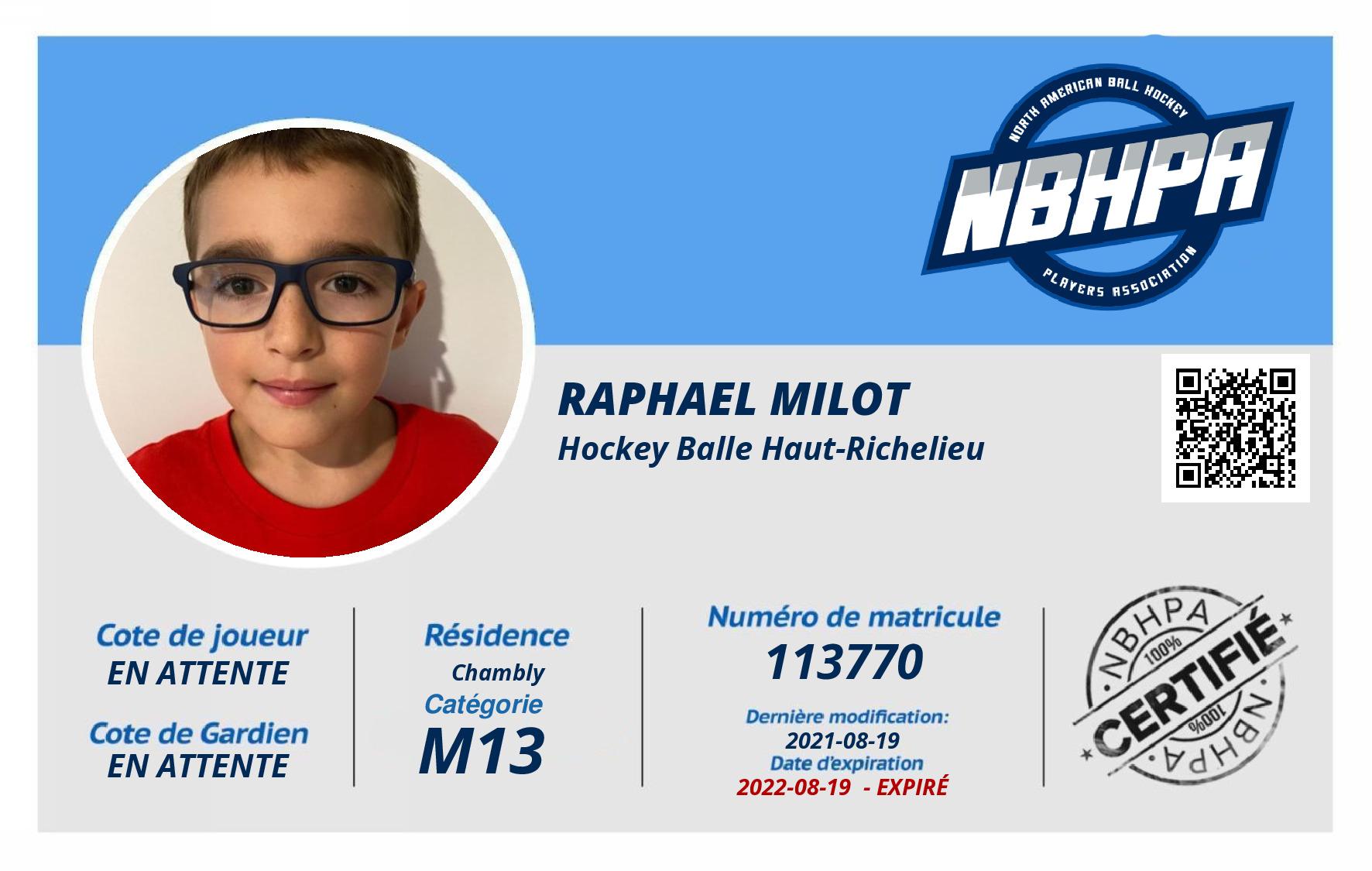 Raphael Milot