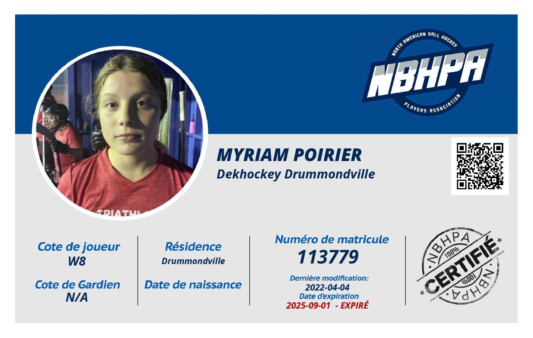 Myriam Poirier 