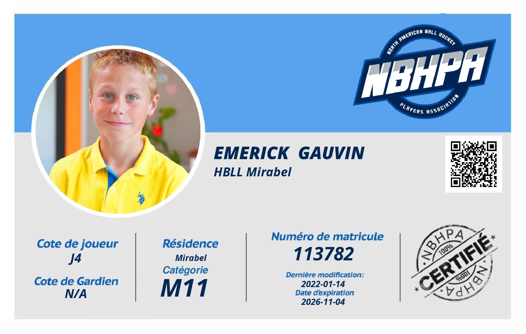 Emerick  Gauvin
