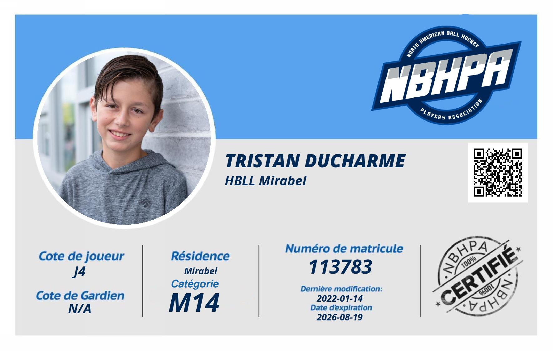 Tristan Ducharme