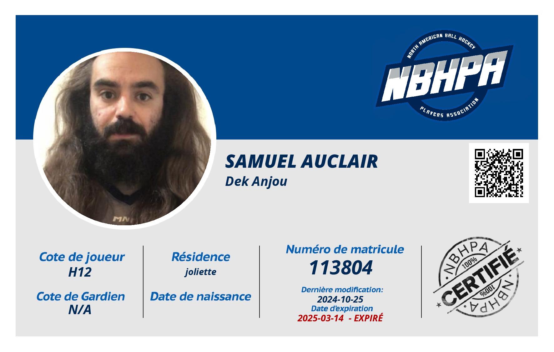 Samuel Auclair
