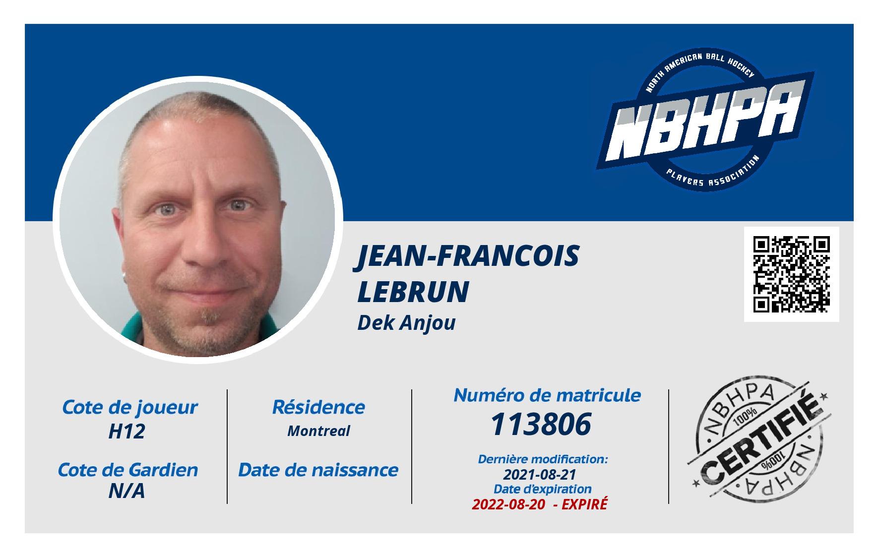 Jean-Francois Lebrun