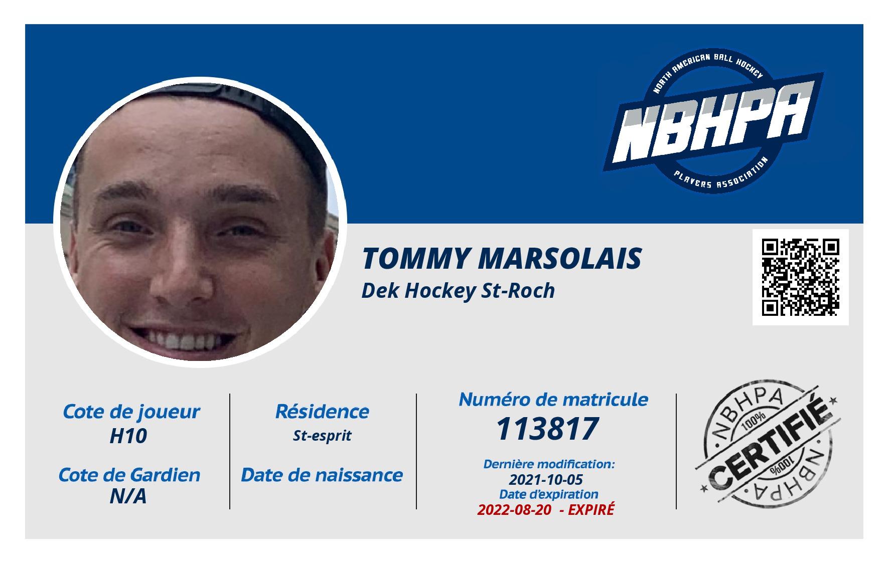 Tommy Marsolais