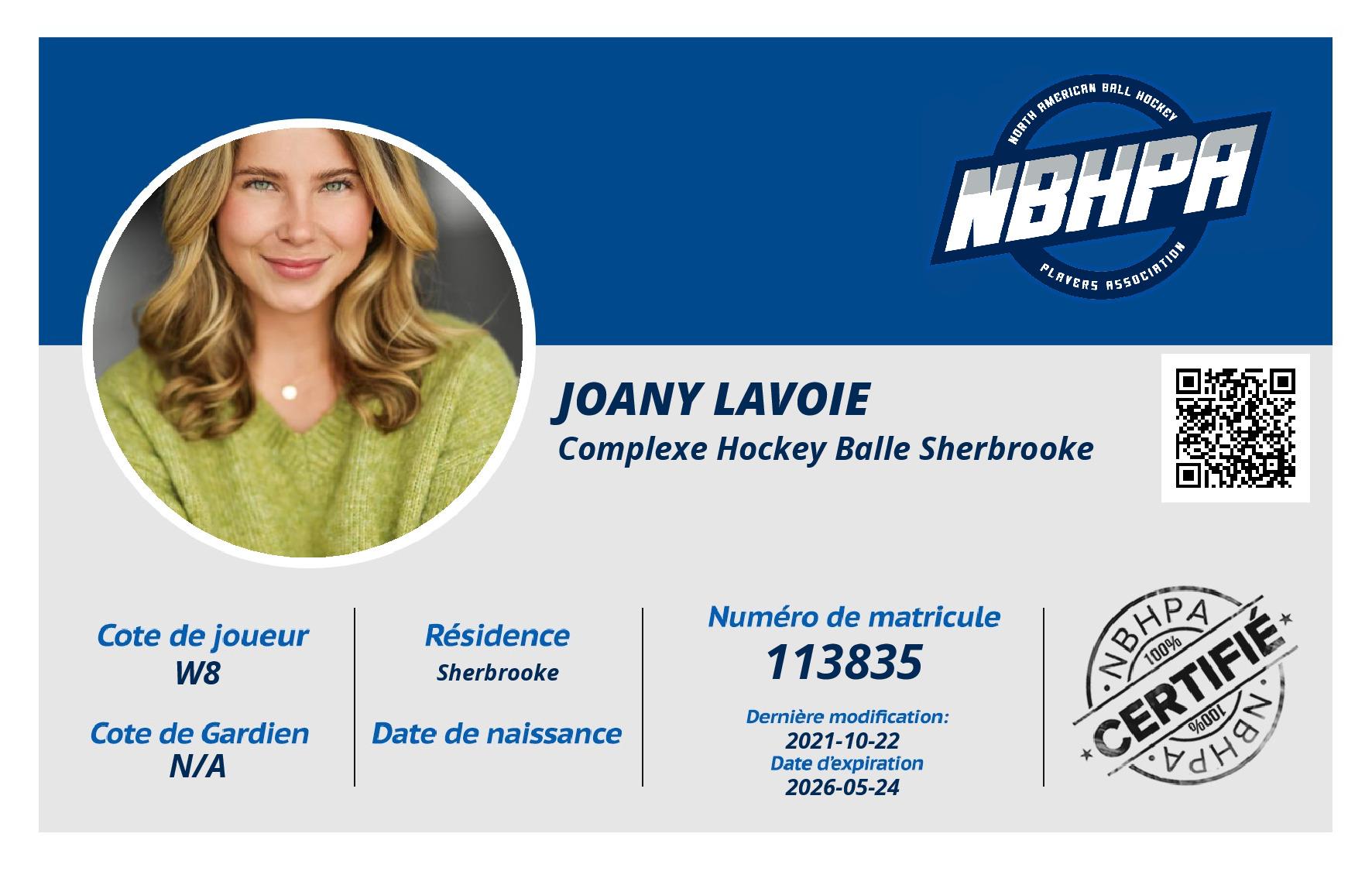 Joany Lavoie