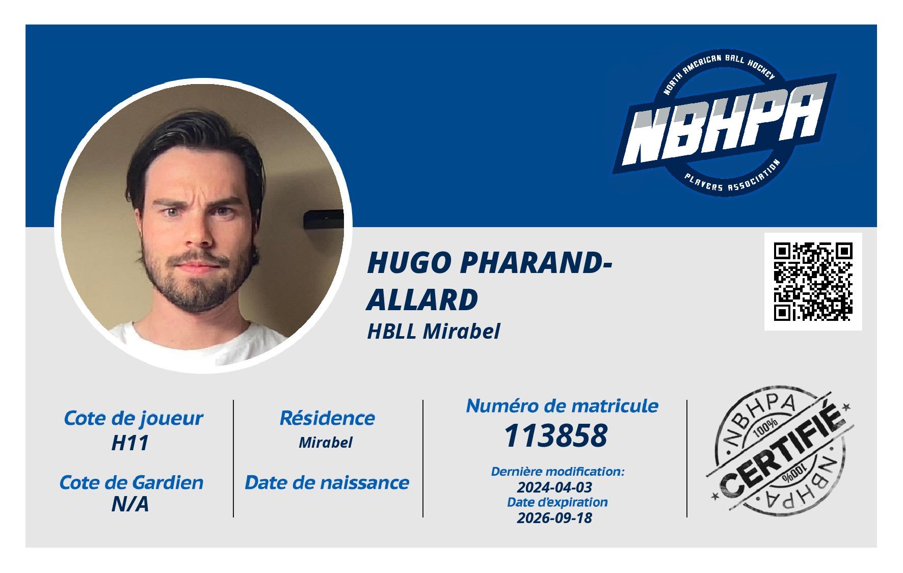 Hugo Pharand-Allard