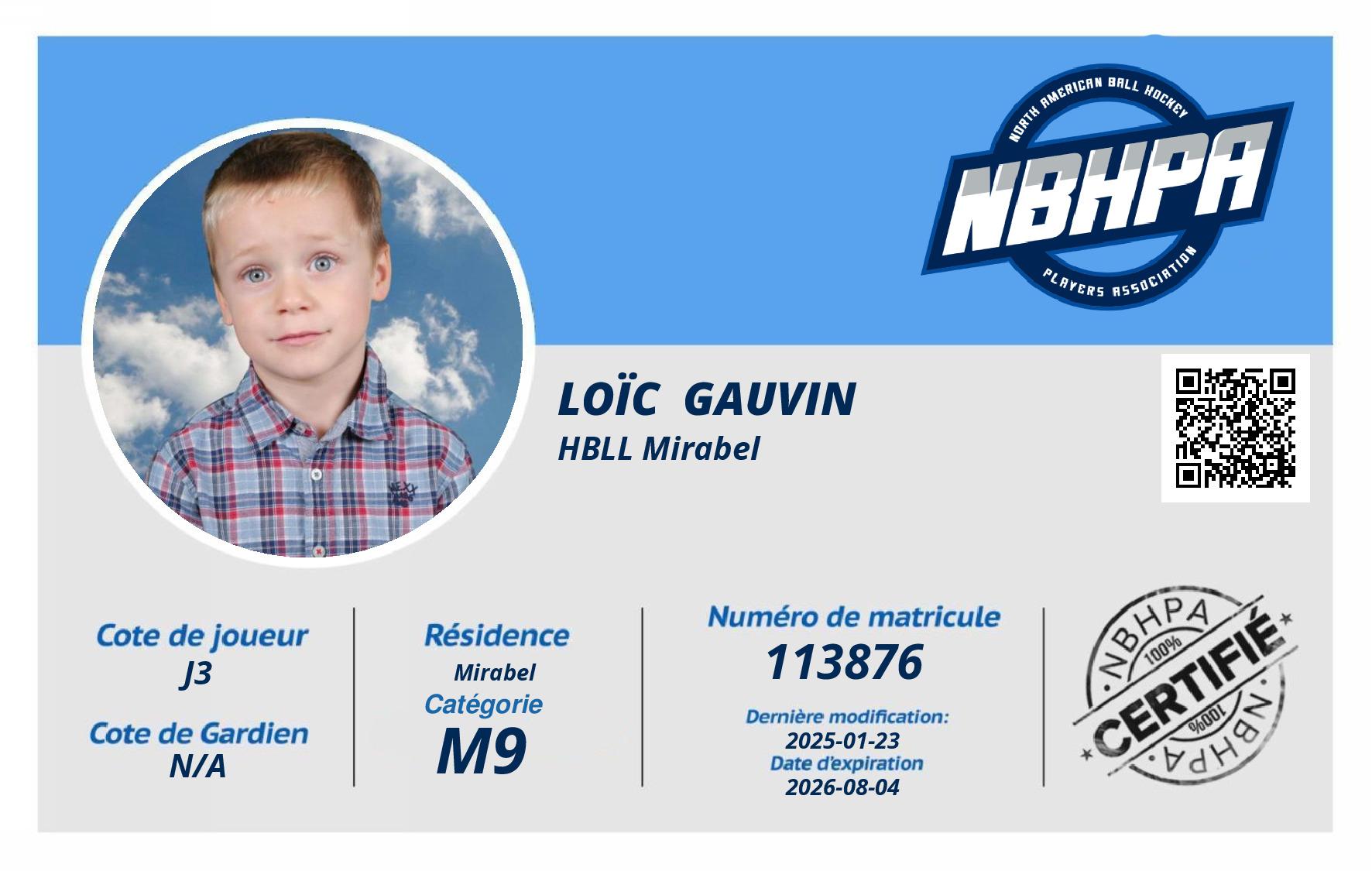 Loïc  Gauvin