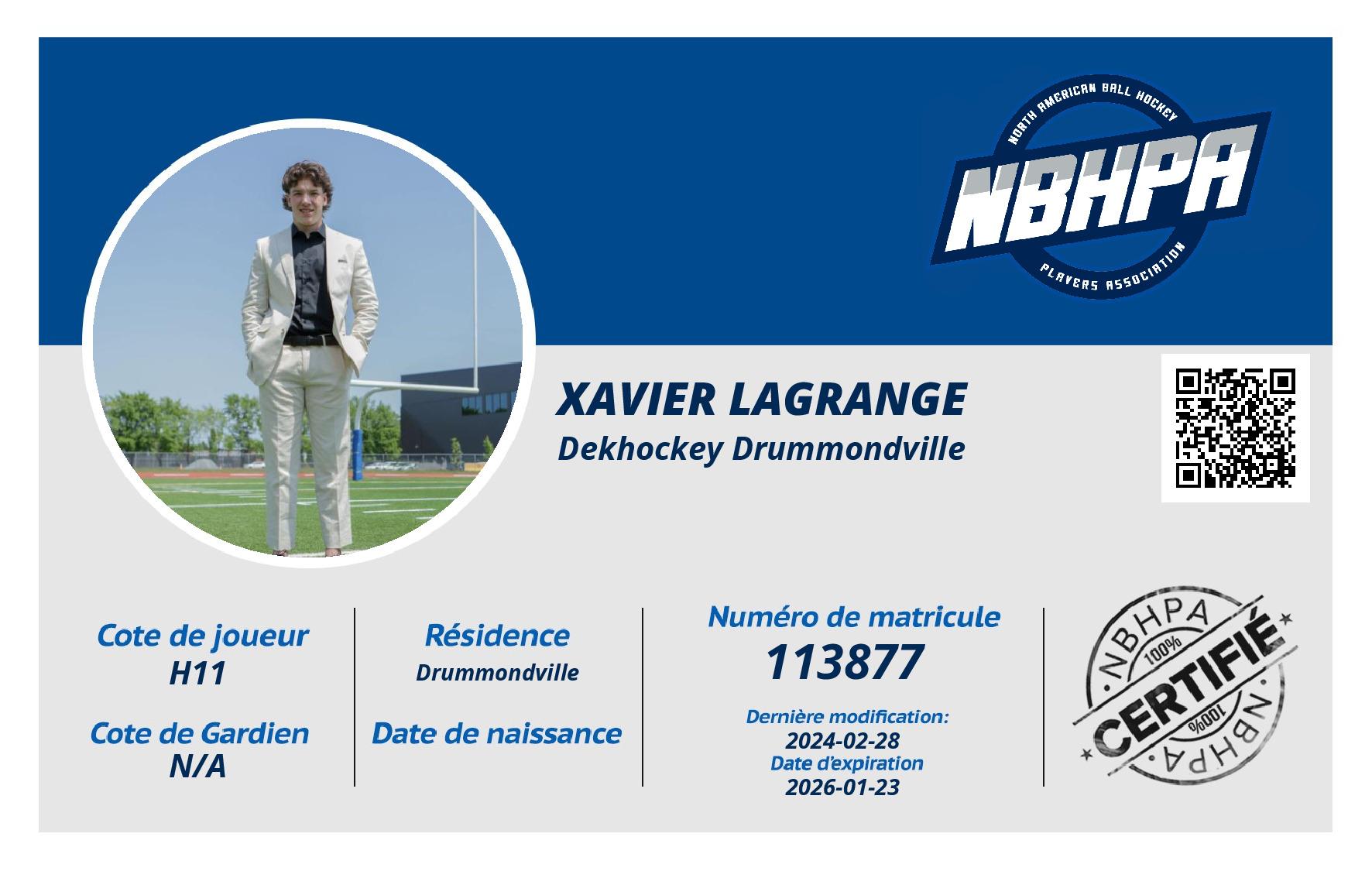Xavier Lagrange