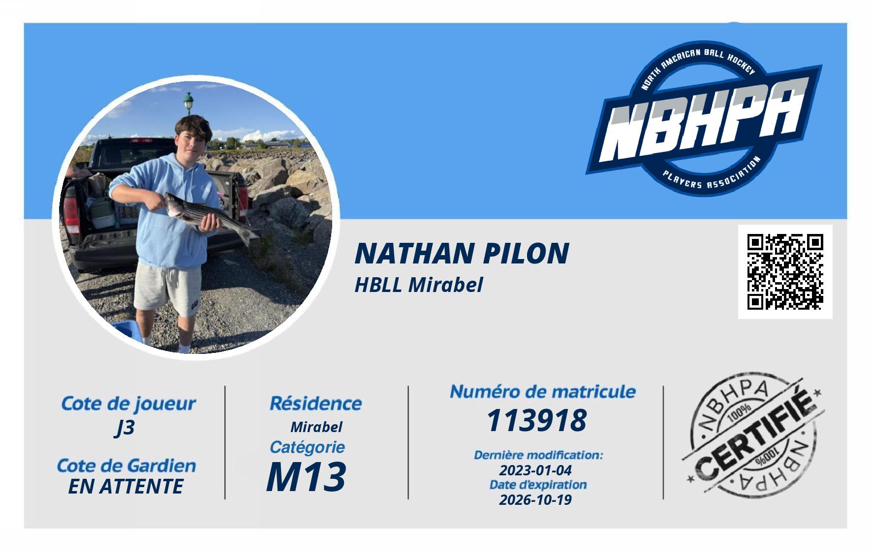 Nathan Pilon