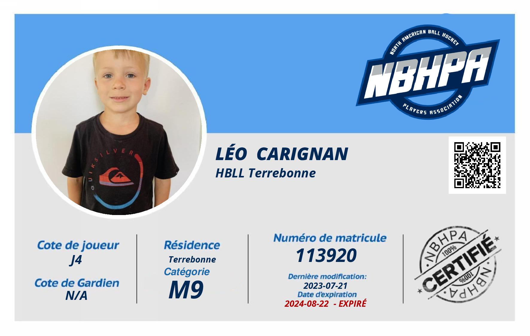 Léo  Carignan