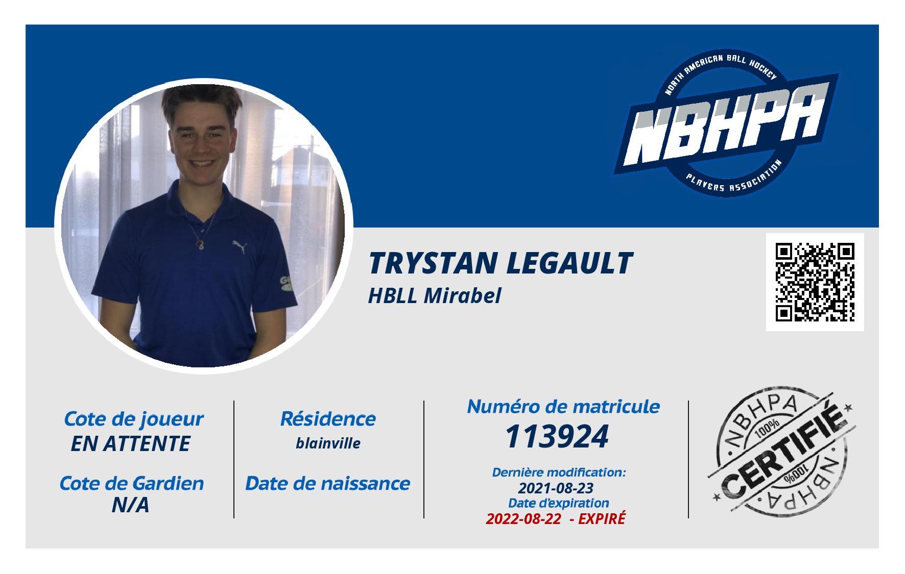 Trystan Legault
