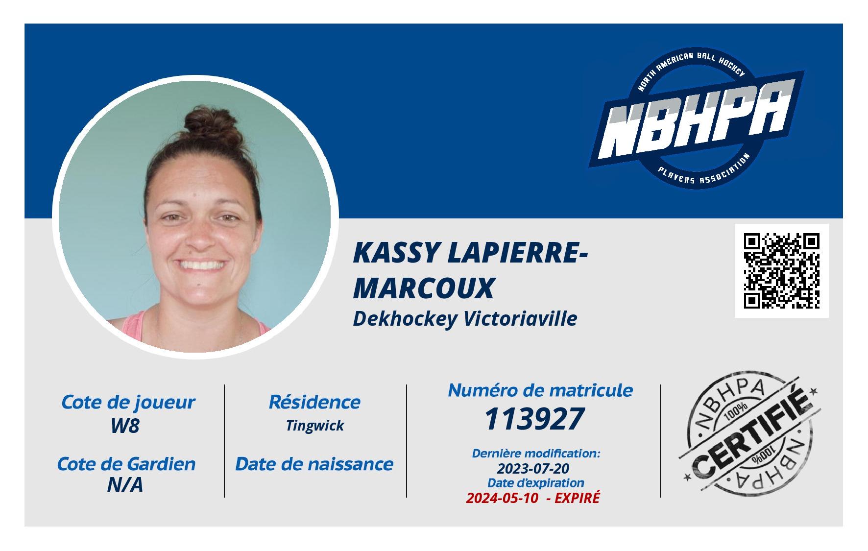 Kassy Lapierre-Marcoux