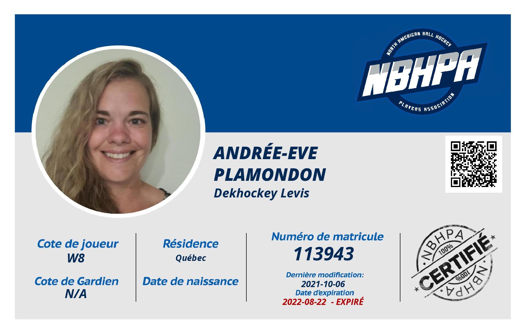 Andrée-Eve Plamondon