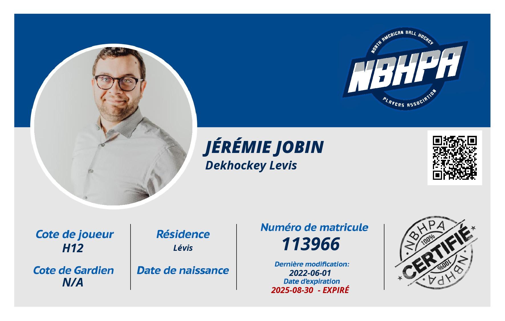 Jérémie Jobin