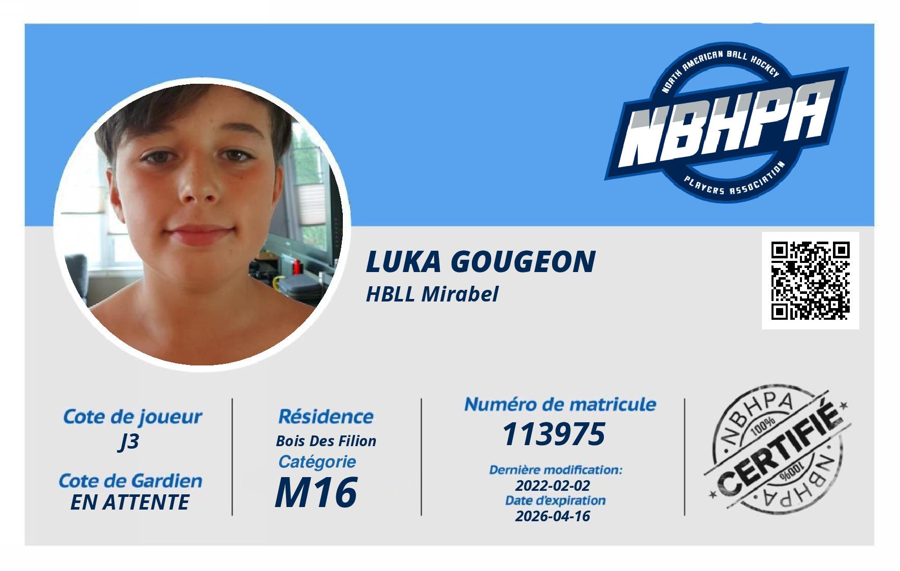 Luka Gougeon