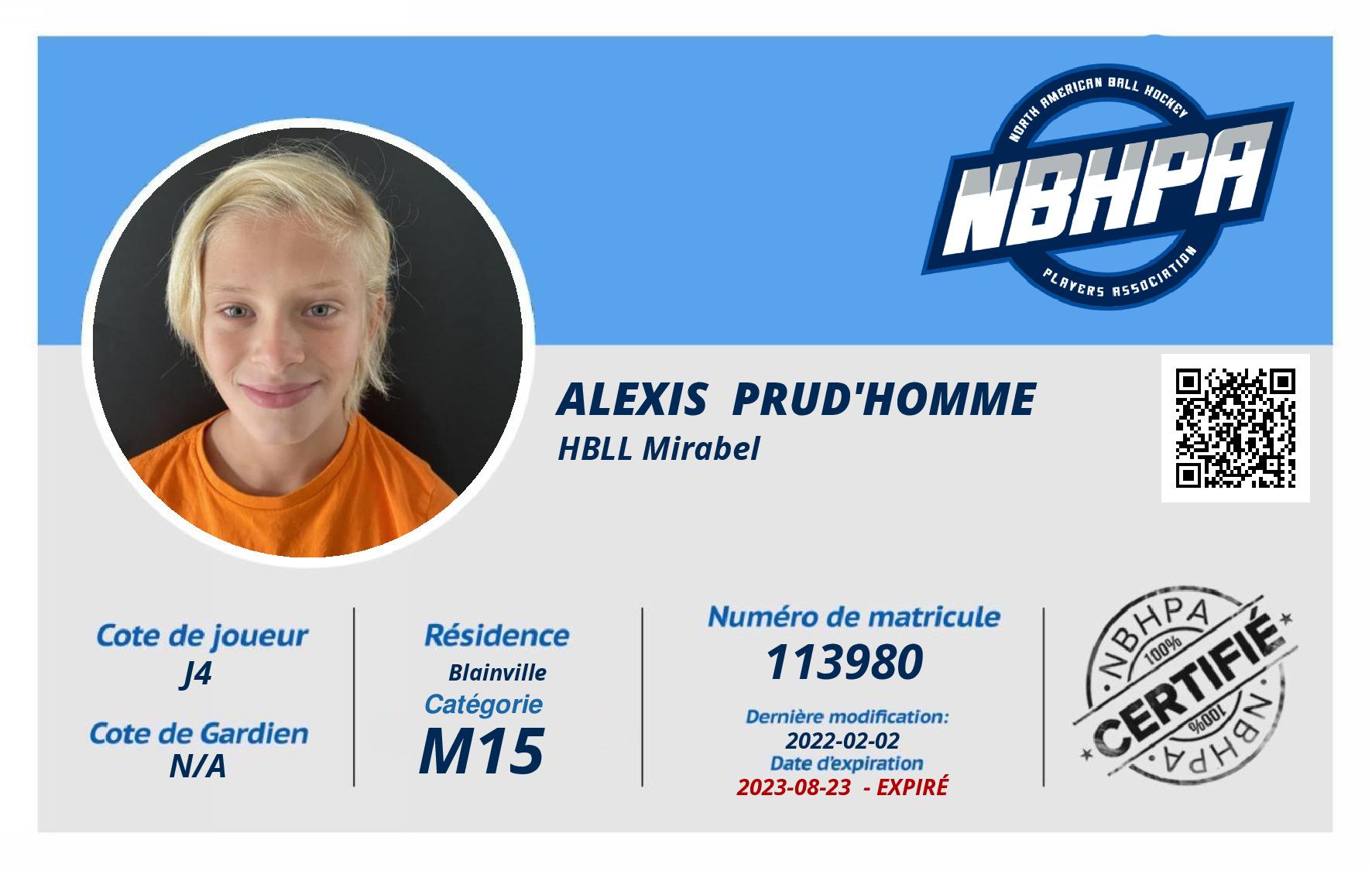 Alexis  Prud'homme